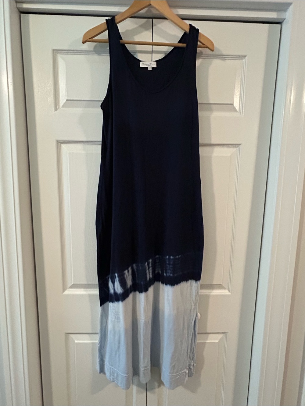 Michael Stars Navy Scoop Neck Tank